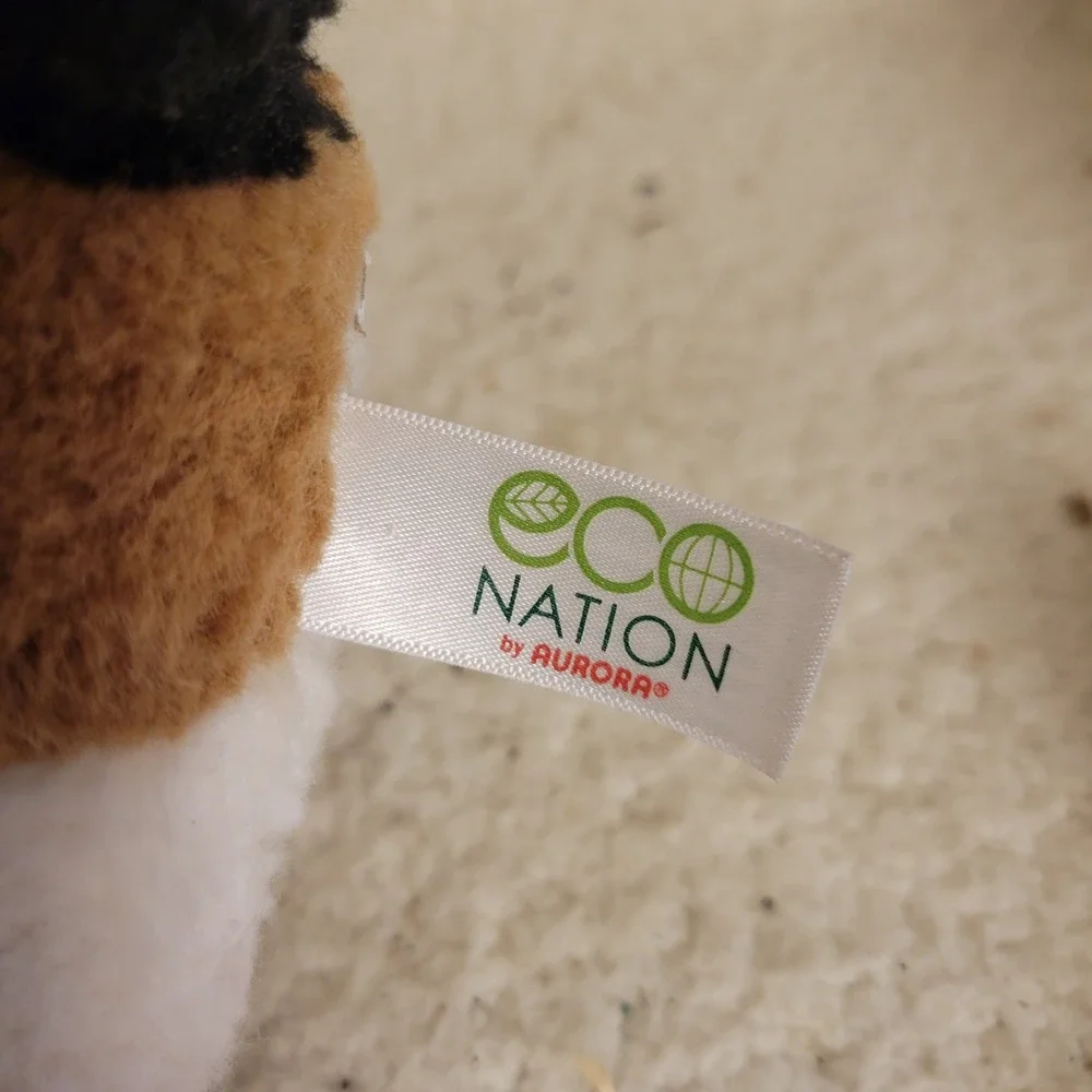 Aurora Eco Nation Calico Cat Plush 8
